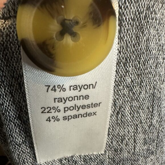 Maurices womens hoodie size 1 Buttons Floral Long Sleeve Chic - Picture 5 of 5